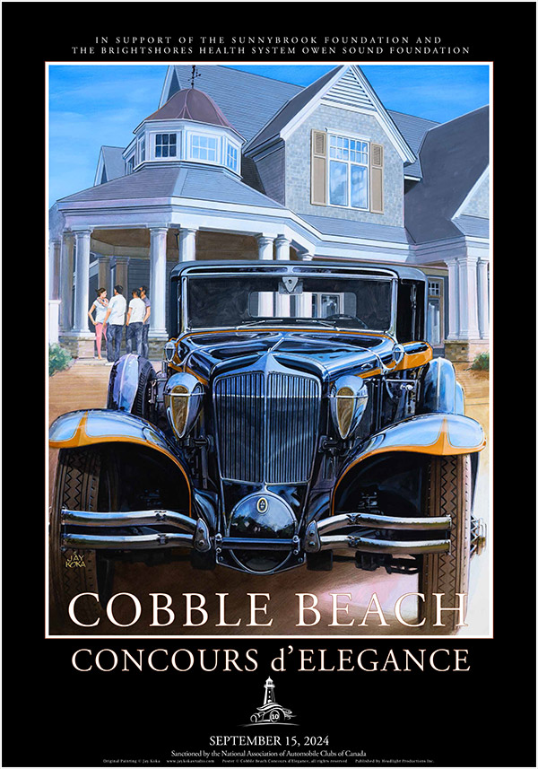 CIAS 2024 Cobble Beach Classics POSTER by Jay Koka