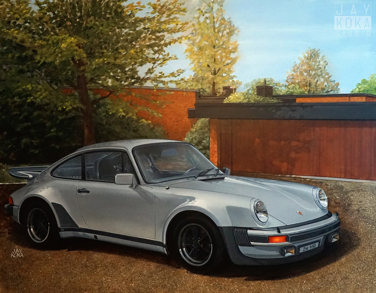 Porsche 930-911 Turbo at the house by Jay Koka